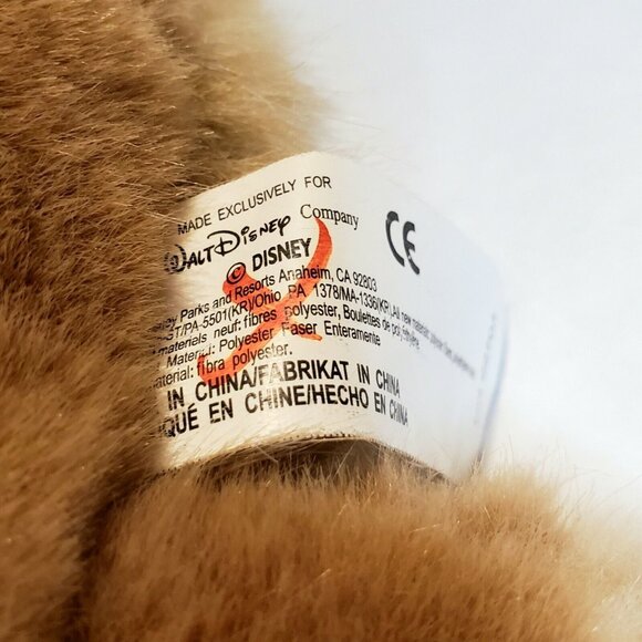 Disney Lady Plush Dog Stuffed Animal 12" Cocker Spaniel Long Ears Soft Cuddly To - Picture 5 of 12